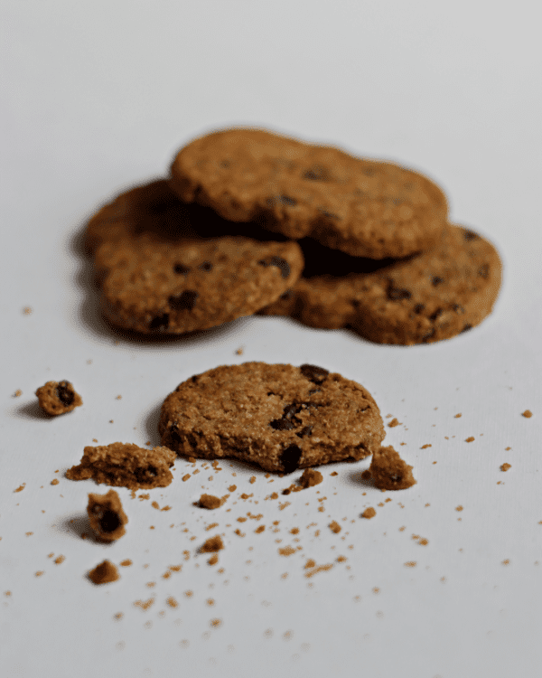Biscuits petit déj & en-cas bio – pépites de chocolat noir (DDM au 19/03/25)